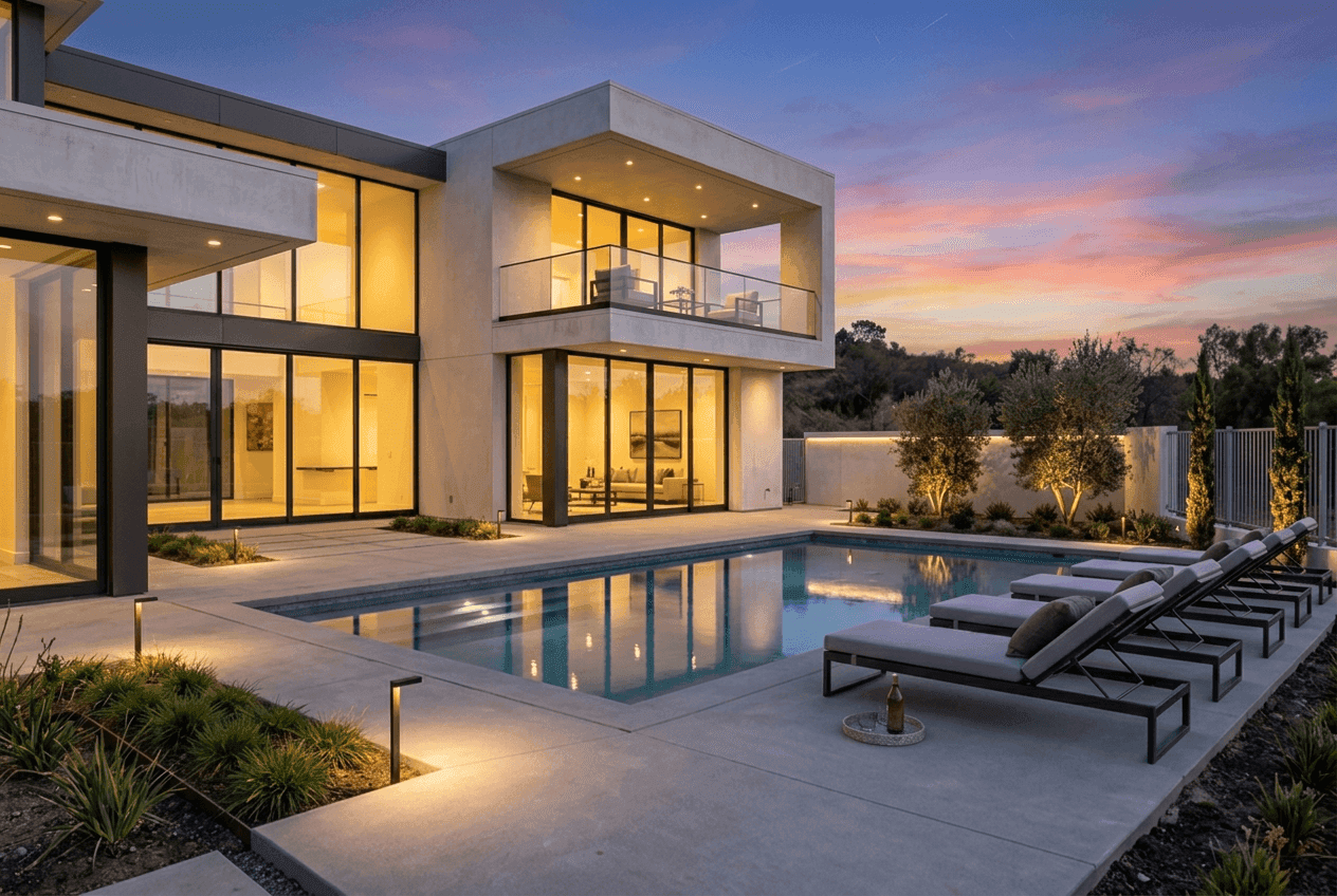 Finished photorealistic room after AI virtual staging